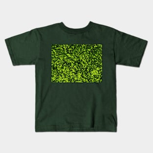 Green Foliage Background Kids T-Shirt